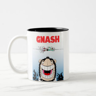 Beano Gnasher "Jaws" parody coffee Tasse ☕️