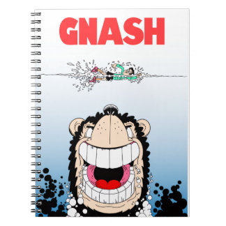 Beano Gnasher "Jaws" Parody-Notebook 📓 Notizblock