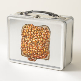 Beans on Toast Metall Brotdose