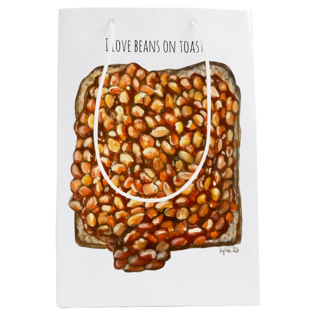 Beans on Toast Mittlere Geschenktüte (Vorderseite)