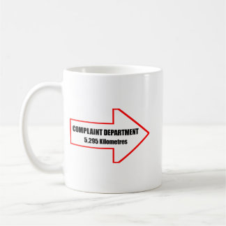 Beanstandungs-Abteilungs-Tasse Kaffeetasse