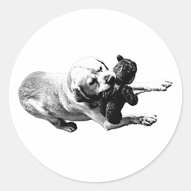 Beantragt Runder Aufkleber (Vorderseite)