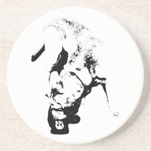 Beantragte Auszeichnung - Labrador Sketch Getränkeuntersetzer