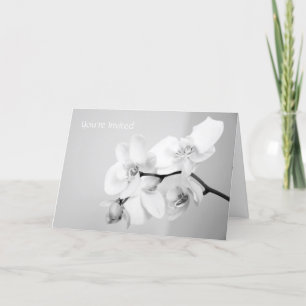 Beantragter Orchid Einladung
