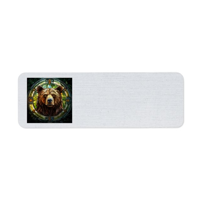 Bear Address Labels (Vorne)
