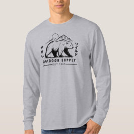 Bear adventure outdoor supply T-Shirt