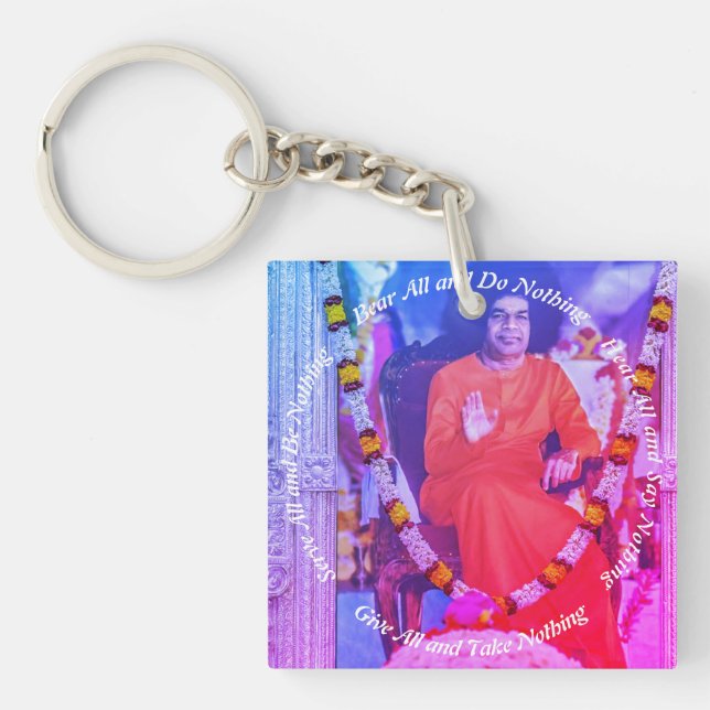 Bear all Schlüsselanhänger aus Acryl - (Vorderseite)