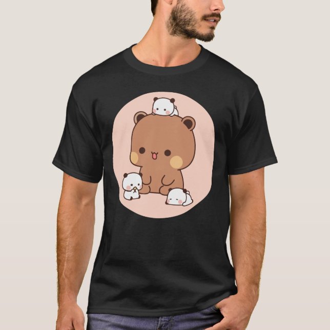 Bear and Panda Bubu Dudu Balloon T-Shirt (Vorderseite)