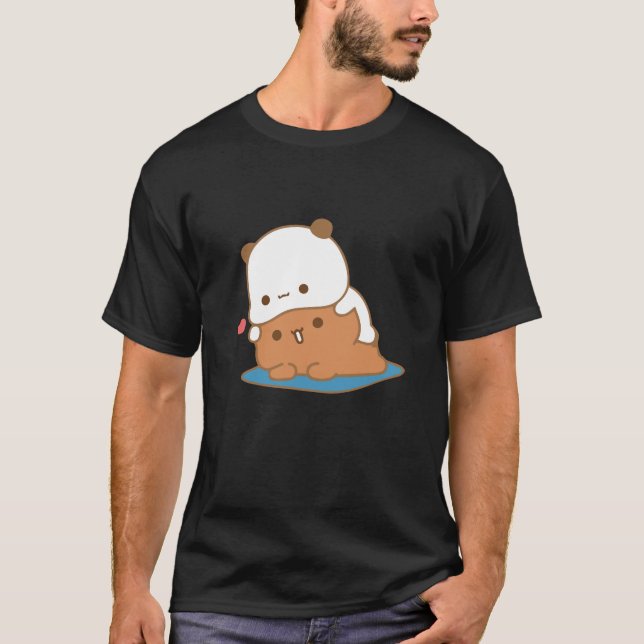Bear and Panda Bubu Dudu Balloon T-Shirt (Vorderseite)