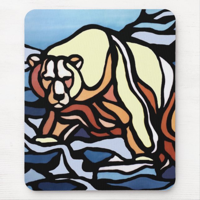 Bear Art Mousepad Stilvolle Museo Cantonale d'Arte (Vorne)