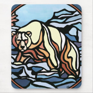 Bear Art Mousepad Stilvolle Wildlife Mousepad Gesc