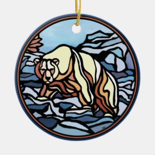 Bear Art Ornament Personalisierte Bärendekoration