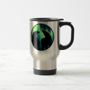 Bear Art Travel Mug Native Art Bären Cups Tasse