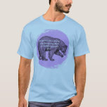 bear artwork T-Shirt<br><div class="desc">Show off your wild yet cozy style with this adorable bear design shirt. Featuring a charming bear illustration, this shirt brings a perfect mix of nature, strength, and playful personality. Whether you're an animal lover or simply enjoy unique artwork, this bear-themed tee adds a bold and friendly touch to your...</div>