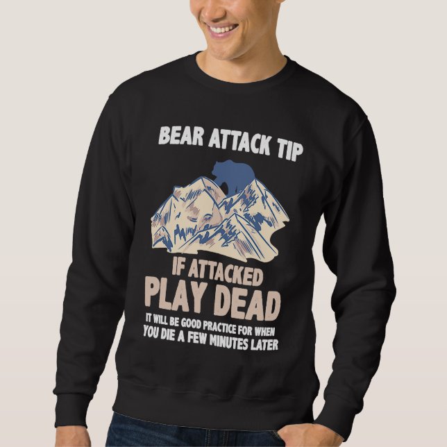Bear Attack Tip Sweatshirt (Vorderseite)