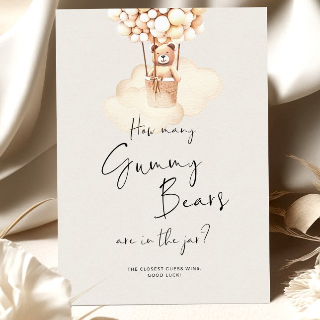 Bear Baby Dusche Spiel wie viele Gummy Bären (Von Creator hochgeladen)