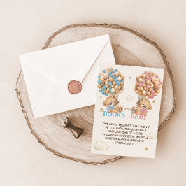 Bear Balloons Vorwartebuchanfrage Begleitkarte