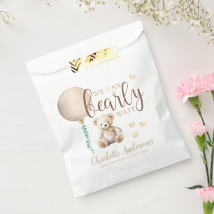 Bear Bear Baby Shower Favor B Geschenktütchen