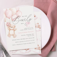 Bear Bear Girl Babydusche