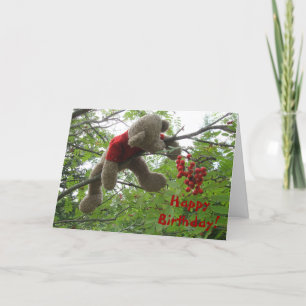 Bear Berries, glücklich zum Geburtstag! Karte