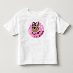 Bear Big Sister Best Friend Kleinkind T-shirt