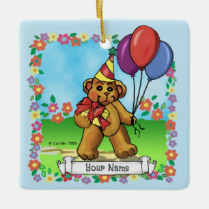 Bear Birthday Party Ornamente
