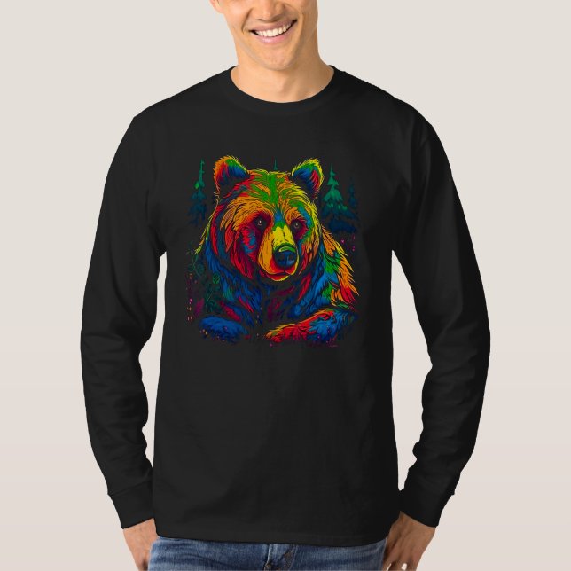 Bear Black T-Shirt (Vorderseite)