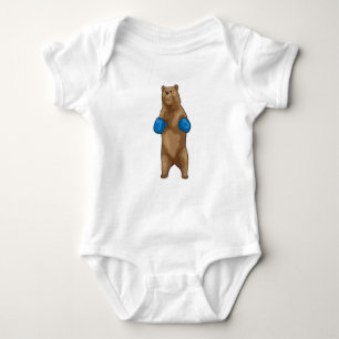 Bear Boxer Boxhandschuhe Baby Strampler