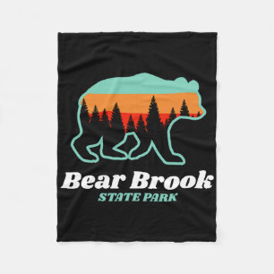 Bear Brook State Park New Hampshire Bärenberge Fleecedecke