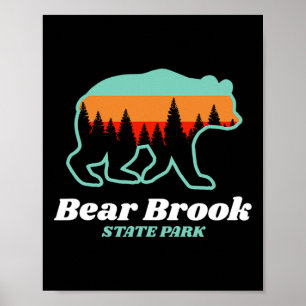 Bear Brook State Park New Hampshire Bärenberge Poster