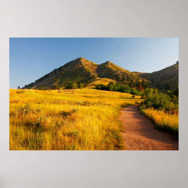 Bear Butte Staat Park, South Dakota Poster (Vorne)