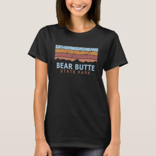 Bear Butte Staat Park Süd Dakota Retro Cool T-Shirt