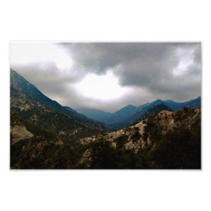 Bear Canyon Campground California Fotodruck