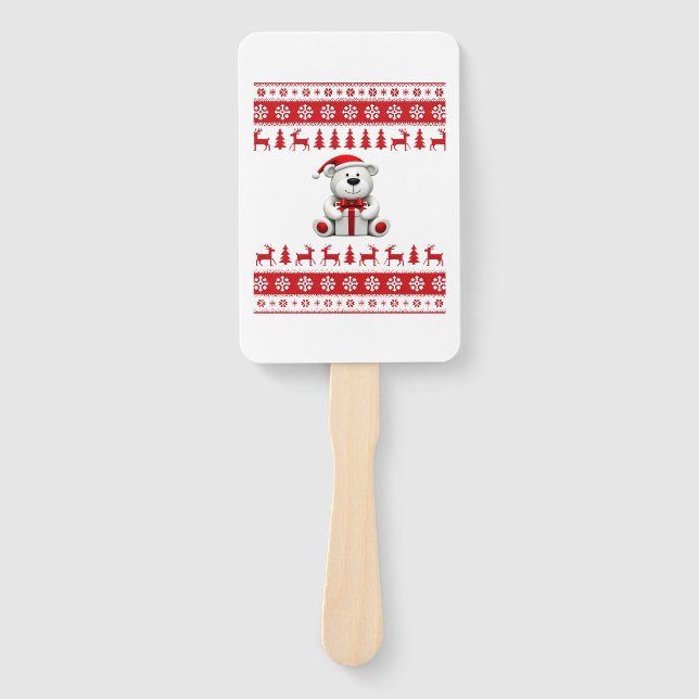 Bear Christmas Christmas (1) Fächer (Vorderseite)