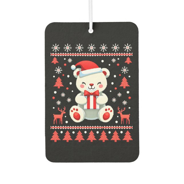 Bear Christmas Christmas (6) Autolufterfrischer
