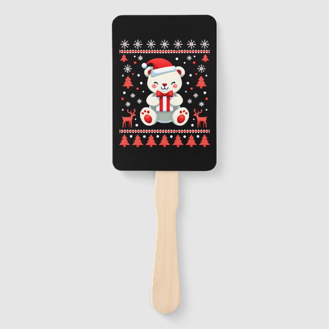 Bear Christmas Christmas (6) Fächer (Vorderseite)