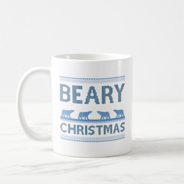 Bear Christmas Kaffeetasse (Links)