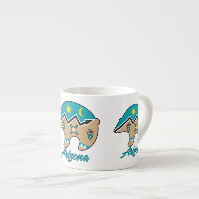 Bear Clan Arizona Espressotasse (Vorderseite Rechts)