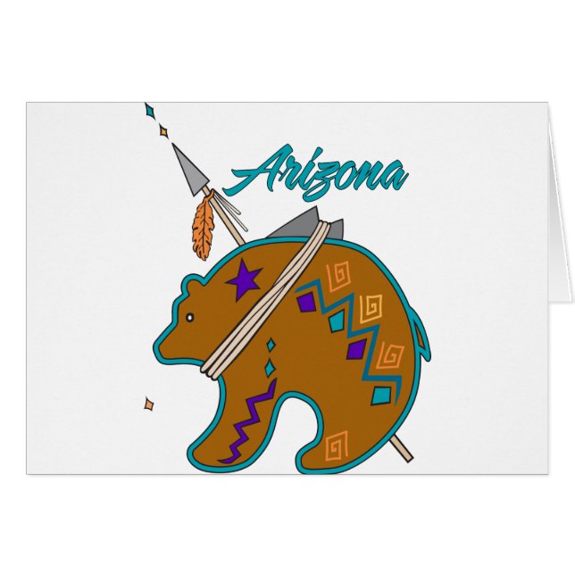 Bear Clan Arrow (Vorderseite (Horizontal))