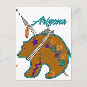 Bear Clan Arrow Postkarte