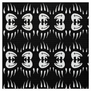Bear Claw Fabric Tribal Bären Kunstwerk Stoff