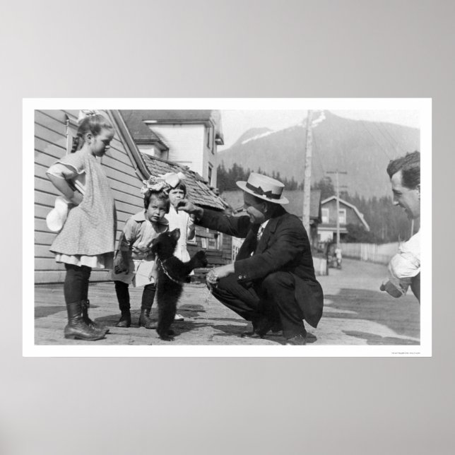 Bear Cub Showoff Alaska 1915 Poster (Vorne)