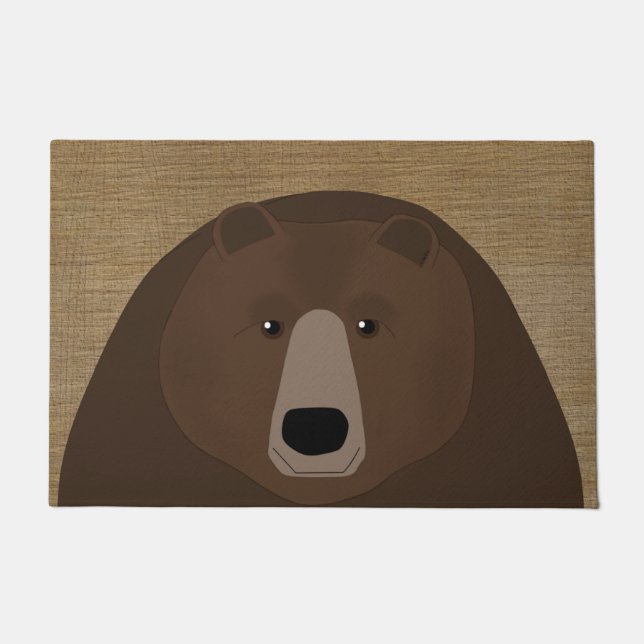 Bear Doormat Fußmatte (Vorderseite)