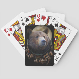 Bear Dreamcatch Playing Cards Spielkarten
