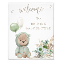 Bear-Duschzeichen von Green Boho