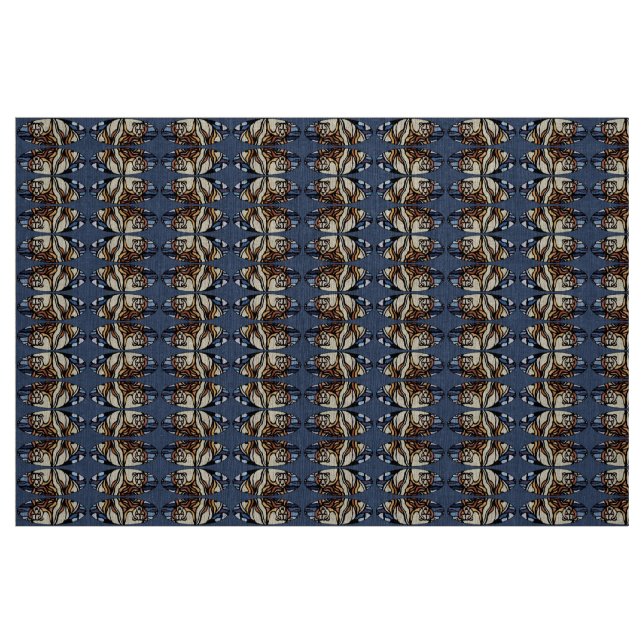 Bear Fabric Native Polar Bear Art Muster Stoff (Fat Quarter (45,7 x 55,9 cm))