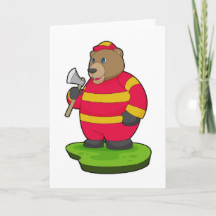 Bear Firefighter AX Karte