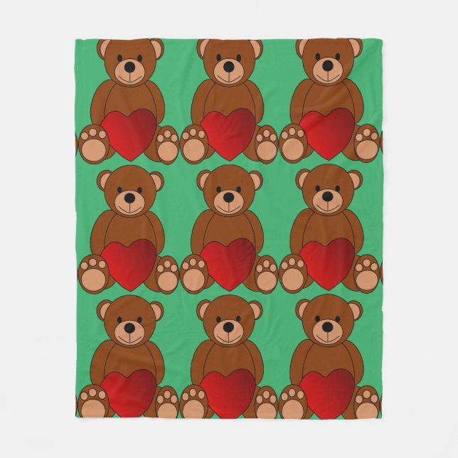 BEAR FLEECE BLANKET (Vorderseite)