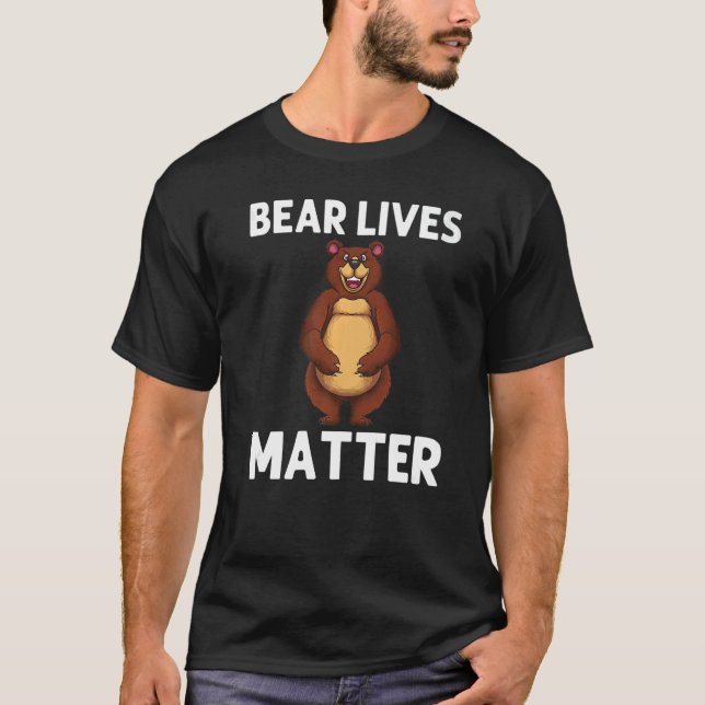 Bear For Men Women Bears Grizzly Bear Animal T-Shirt (Vorderseite)
