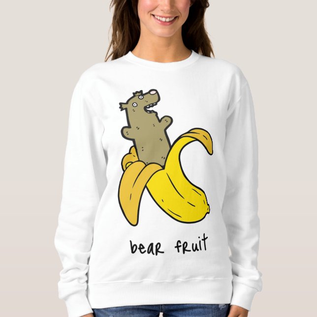 Bear Fruit Christlich Funny Men & Womens Apparel Sweatshirt (Vorderseite)